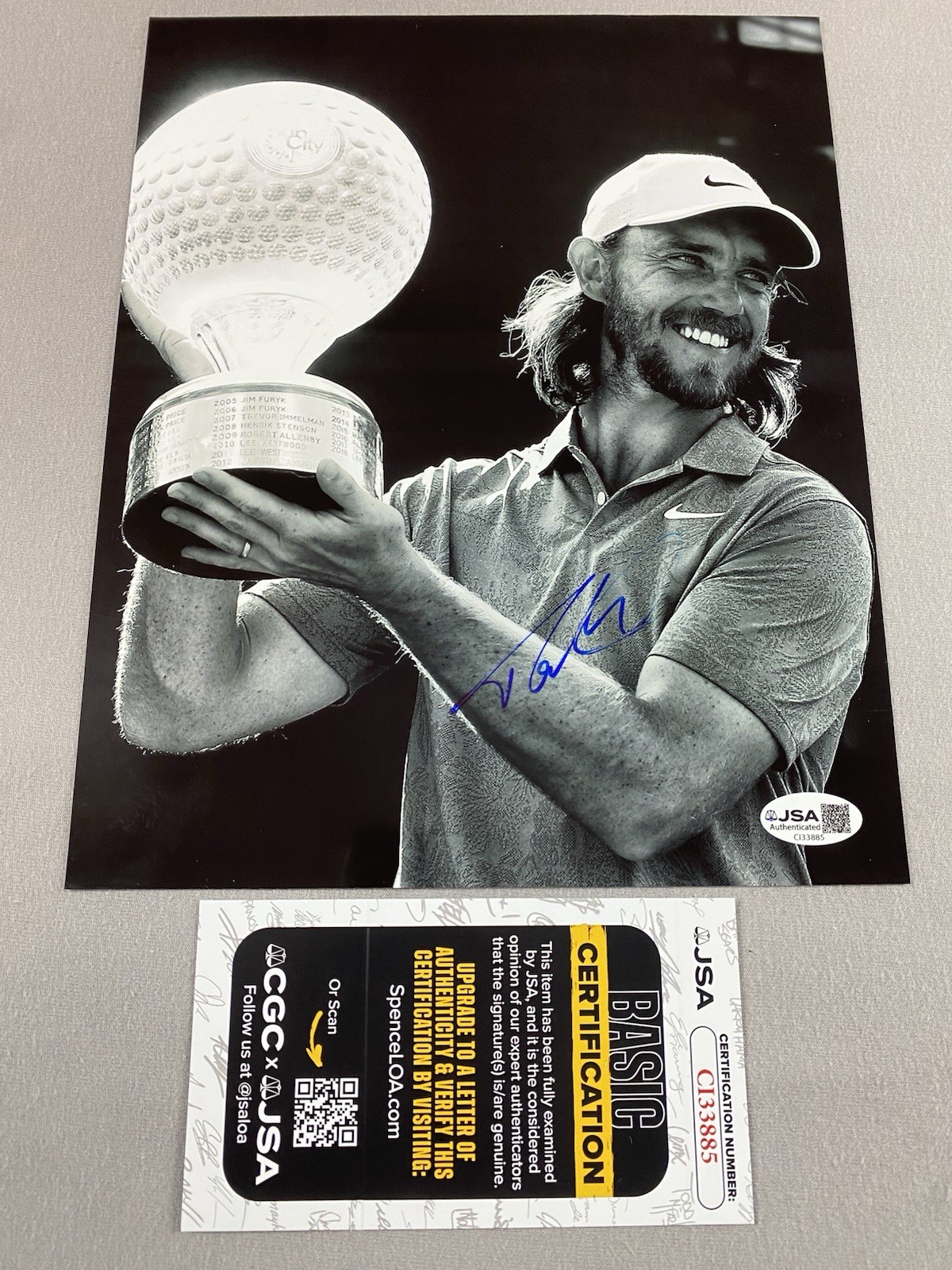 Tommy Fleetwood Autographed Signed 2022 NEDBANK GOLF CHAMPION 8x10 PHOTO PGA JSA CI33885 