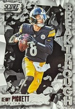 2023 Score Breakthrough Insert #9 Kenny Pickett Pittsburgh Steelers