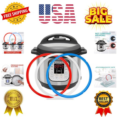 #ad Silicone Sealing Ring for Instant Pot Replacement Gasket for 6 Qt Pressure Co... $35.19