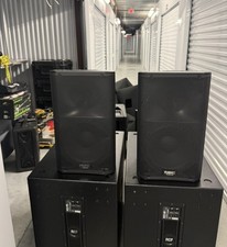 Pair of QSC K12 Active PA Speakers