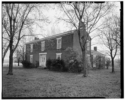 John McGee House State Highway 25 Tennessee 1900s Brick House Exterior