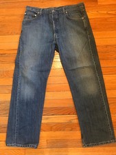 Levis Homage 501 USA MADE Denim Jeans Men Tagged 38x32 Actual 38X34 #642