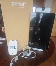 Facebook Portal Plus Smart Video Calling 15.6” Touch Screen w Alexa White | Mint