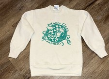 Vintage 90s Mardi Gras Gaming Sweatshirt Youth Small 6-8 Hanes USA