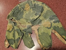 1960s US Army Marine Vietnam Combat Used Reversable Camo Helmet Cover L@@K!!! a