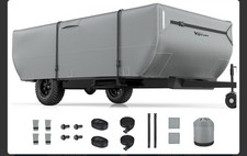 Pop Up Camper Cover 10ft to 12ft Folding Tent Trailer 7Layer Top Yr Round NEW