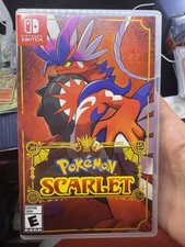 Pokemon Scarlet - Nintendo Switch / DISPLAY CASE ONLY / NO GAME / AUTHENTIC OEM