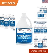 99 Isopropyl Alcohol - USP Grade - 99 Percent IPA Alcohol - 4 Pack 33.8 fl o...