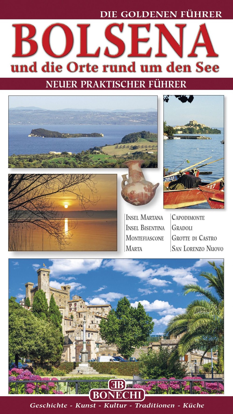 Libri Bolsena. Guida Oro. Ediz. Tedesca