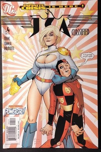JSA Classified 2005 #1, 2, 3, 4 Origin Power Girl, #1 Conner Cover NM High Grade - Picture 6 of 24