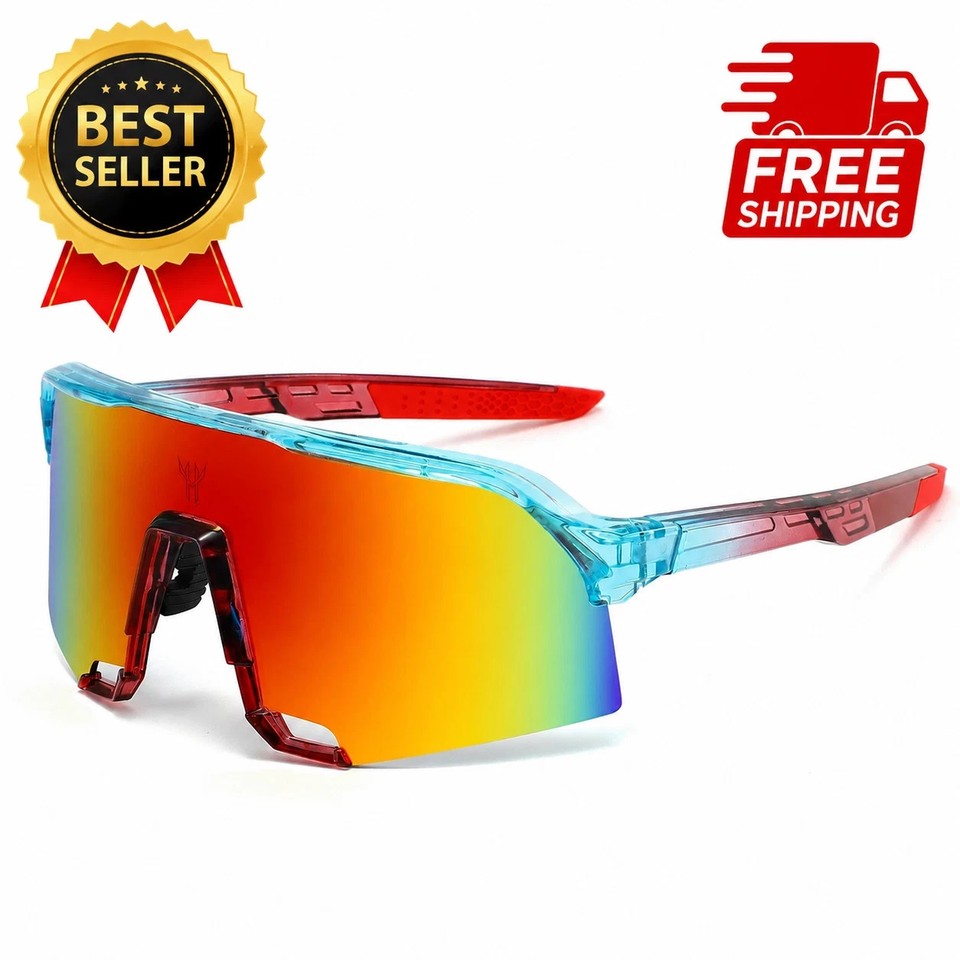 Polarized Sports Sunglasses Outdoor Cycling Driving Fishing Glasses UV400 Goggle
