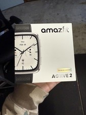 Amazfit Active Smart Watch Square Black Band
