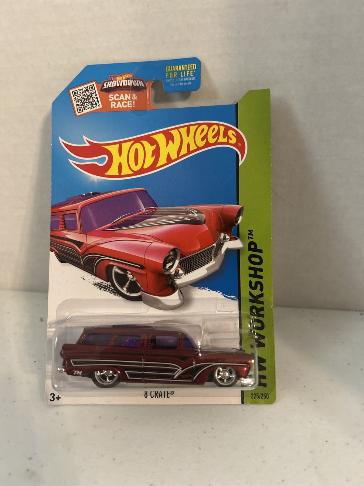Hot Wheels 2015 Super Treasure Hunt 8 Crate HW Workshop