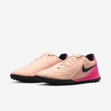 Nike Men  s Phantom GX II Academy TF Crimson Tint Soccer Shoes Size 11