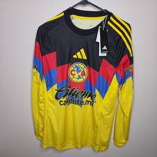 ADIDAS Club America 2025/26 Home Jersey Long Sleeve Size Small NWT 