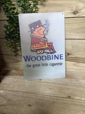 Woodbine Cigarettes Steel Sign 12 x 8 inches