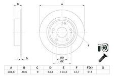 Disque de frein Honda HR-V
