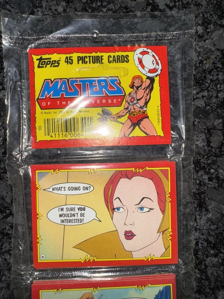 1984 He-Man Masters of The Universe Hanger Pack Trading Card - Image 3 of 4