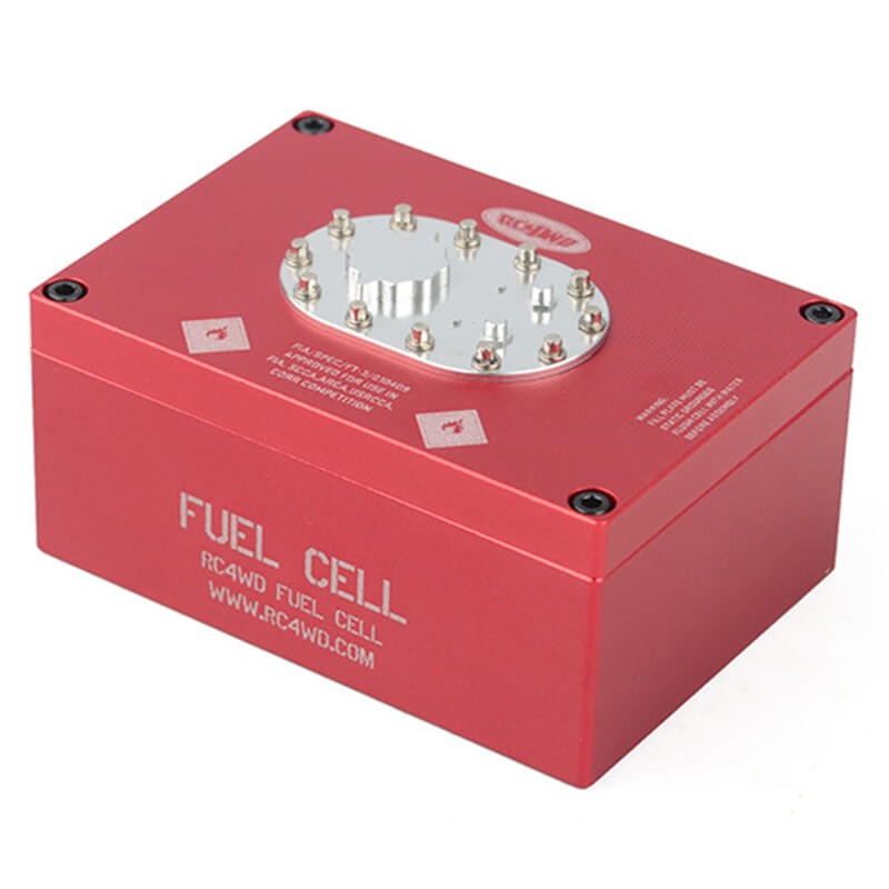 RC4WD Billet Aluminium Fuel Cell Radio Box (Red)