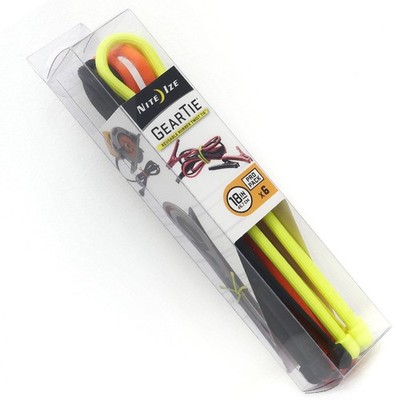 6x Nite Ize GearTie - Gr. 18 - 45,7 cm Kabelbinder wiederverwendbar