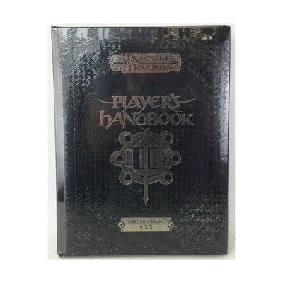 Wizards of the Coast D&D 3. Auflage Spielerhandbuch 3.5 (Spezial, Silber) NM