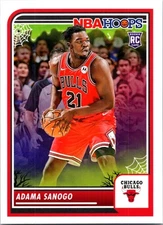 Adama Sanogo Rookie Chicago Bulls 2023-24 Hoops Haunted Hoops #47