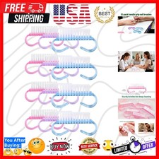 12-Pack Handle Grip Nail Brushassorted color, Fingernail Scrub Cleaning Brush...