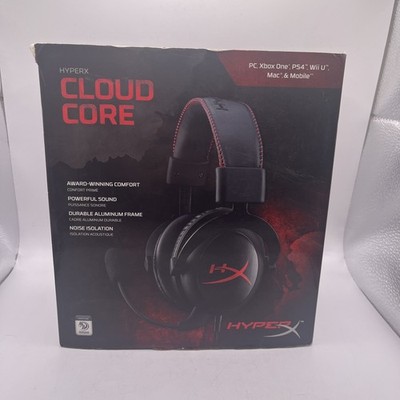 Kingston HyperX Cloud Core Black/Red Headband Headsets for Multi-Platform Tested