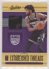 2020-21 Absolute Memorabilia Established Threads Level 1 Marvin Bagley III ny9
