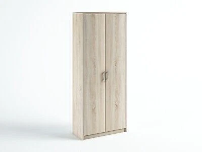 Mehrzweckschrank Kommode Kleiderschrank Stauraumkommode Sonoma hoch 180cm - Bild 2 von 2