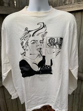 * SCARCE * David Spada * SPADA LUMINUM * Coil Spiral  Long Sleeve T shirt 1990's