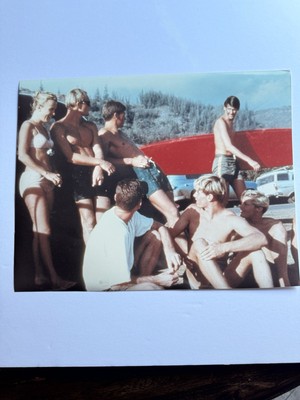 Surf Poster/ Photo  DA Crew  Hawaii Unsure Of Surfers -1960 s