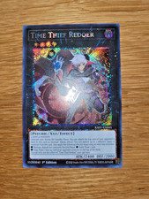Yugioh Time Thief Redoer RA01-EN041 Platinum Secret Rare English 1st Edition