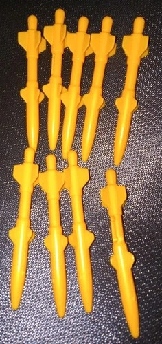 Gi Joe Cobra Arah Storm Eagle Liquidator 1992 Missile Lot Set Of 9 Hasbro