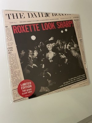 Roxette Look Sharp Limited Edition Clear Vinyl Schallplatte LP