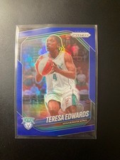 2025 Panini Prizm WNBA Teresa Edwards Blue /199 #126 Minnesota Lynx Color Match