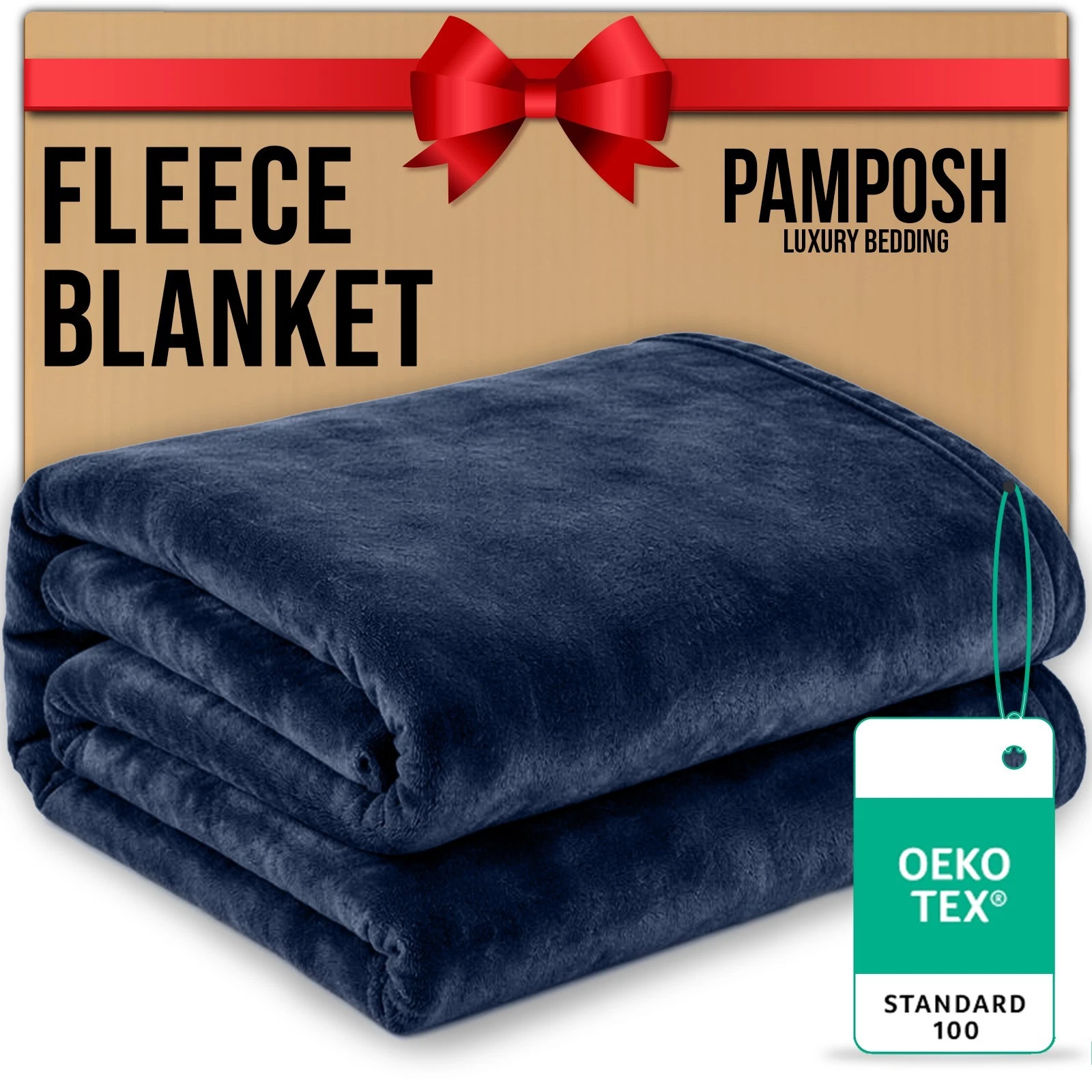 Pamposh Flannel Fleece Blanket - Lifestyle Image