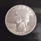 1964 D Washington Quarter 90% Silver Quarter Uncirculated