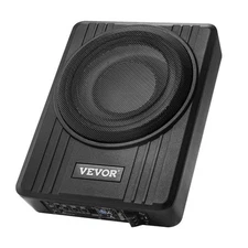 10" 300W Under Seat Car Subwoofer Slim Powered Car/Truck Amp Kit System