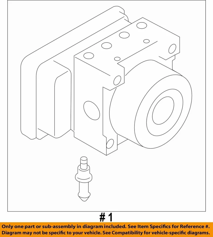 Módulo de control de bomba ABS Subaru Wrx 2015-2015 DV8Y5 Foto 4 de 4