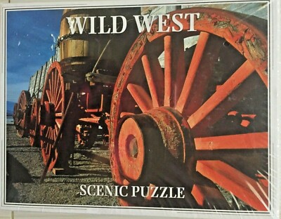 Wild West Scenic Twenty Mule Team 300 Piece Puzzle NEW SEALED