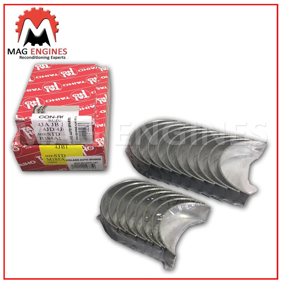 KIT DE RECONSTRUCCIÓN ISUZU 4JA1 2,5 LTR (REVESTIMIENTOS DE ANILLOS DE PISTONES RODAMIENTOS Y KIT DE JUNTAS) Foto 2 de 4