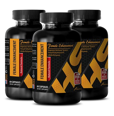 Organic pills for sex up - FEMALE ENHANCEMENT COMPLEX 1560mg - 3 Bottles 180 c.