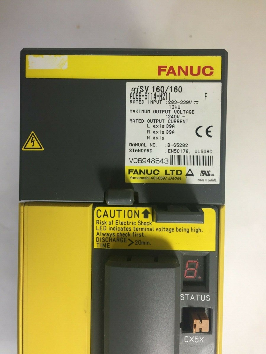 FANUC A06B-6114-H211 SERVO AMPLIFIER | eBay FANUC A06B-6114-H211 SERVO AMPLIFIER | eBay