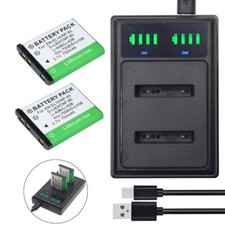 2X Battery Charger for Olympus Li-42B D-630 D-720 D-725 FE-20 FE-150 FE-160 190
