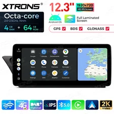 Car Play 12.3" Android 14 8Core 4+64GB Car Stereo GPS For Audi Q5 2009-2017 High