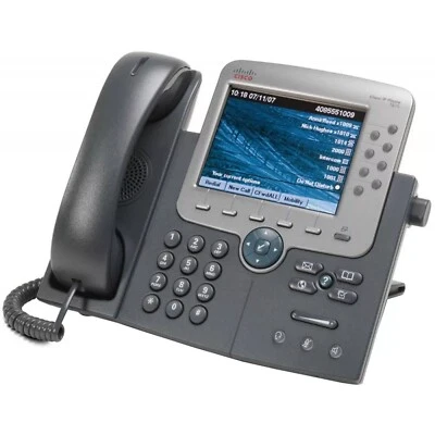 Cisco 7975G (CP-7975G=) 8 Line Color Display Unified IP Phone VoIP ***NEW***