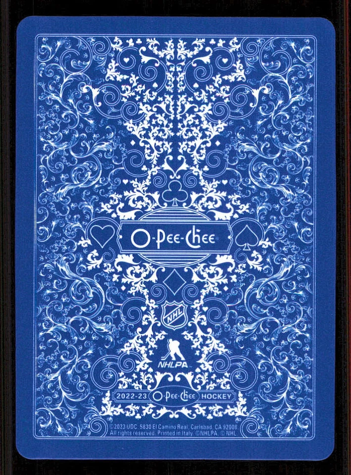 2022-23 O-Pee-Chee Playing Cards #9DIAMONDS Darcy Kuemper - Image 2 of 2