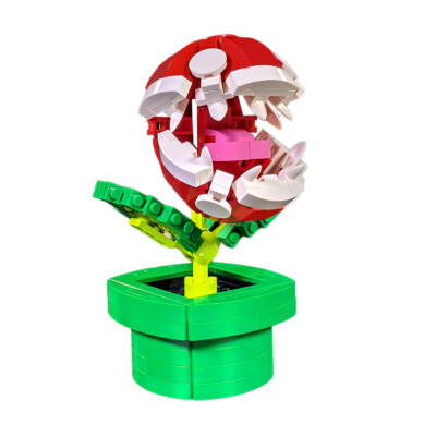 ZITIANYOUBUID Piranha-Pflanze / Piranha Plant / Chomper Modell 354 teile