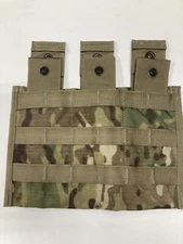 Triple Mag Pouch MOLLE II US Military Tactical 3 USGI Army 8465-01-580-0967 OCP